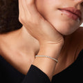 Pulsera Tenis de Moissanita 3mm