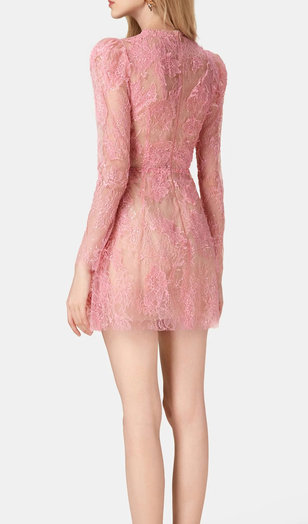 Vestido Midi Bordado Floral