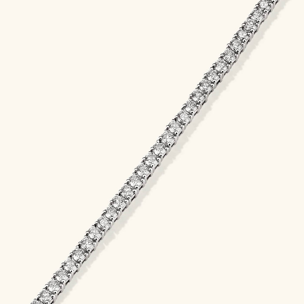 Pulsera Tenis de Moissanita 3mm