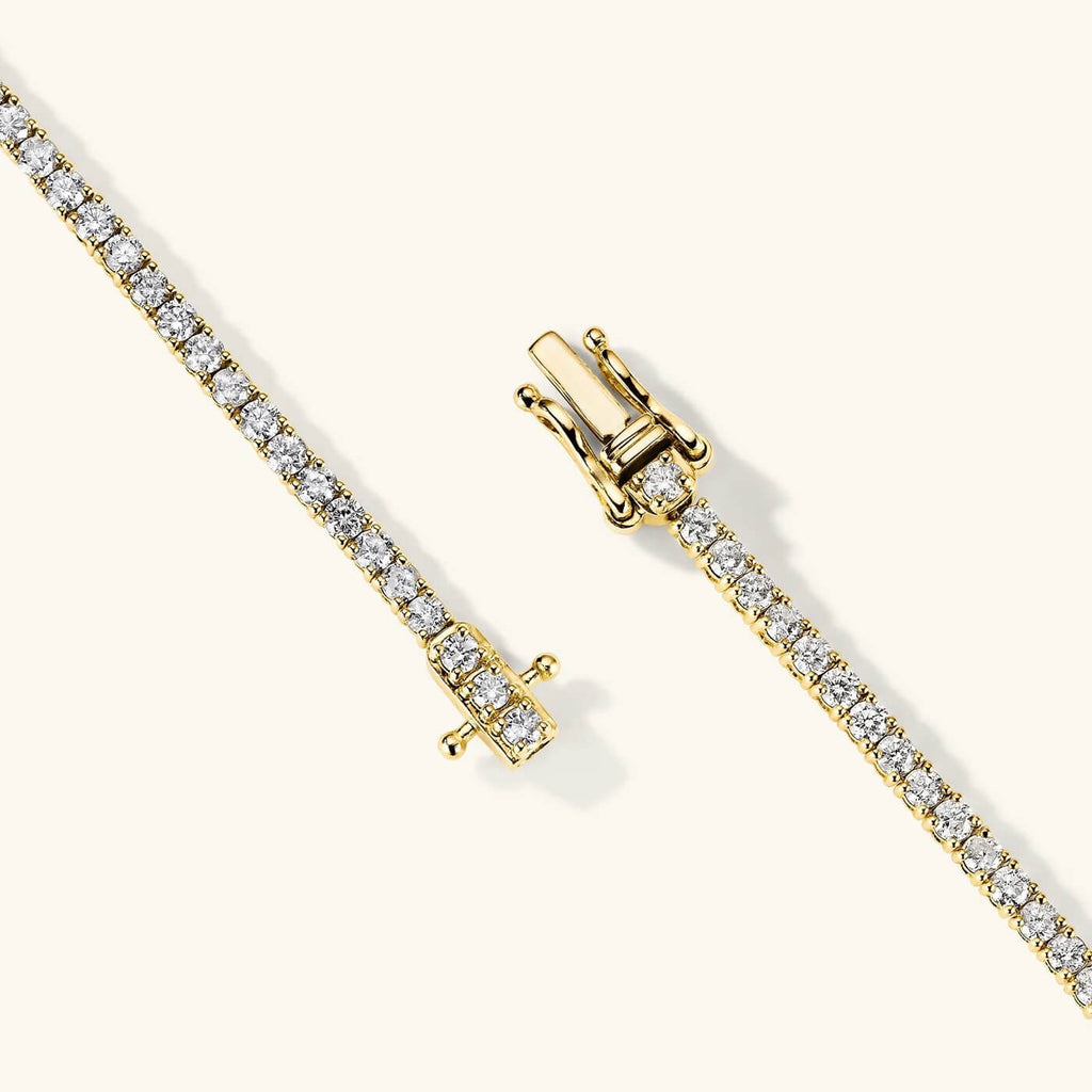 Pulsera Tenis de Moissanita 3mm