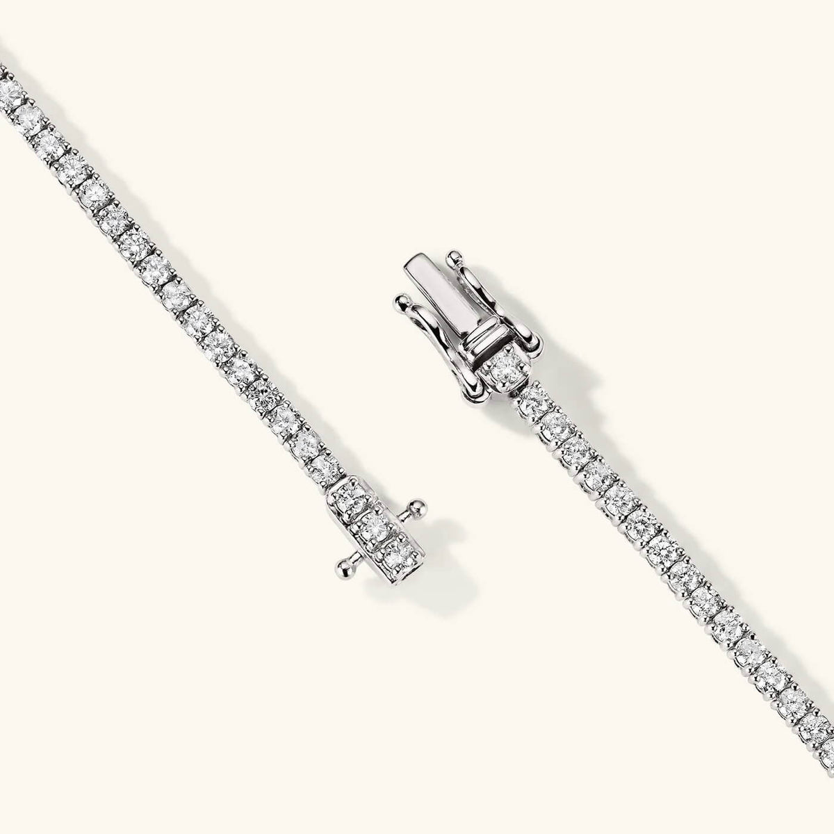 Pulsera Tenis de Moissanita 3mm