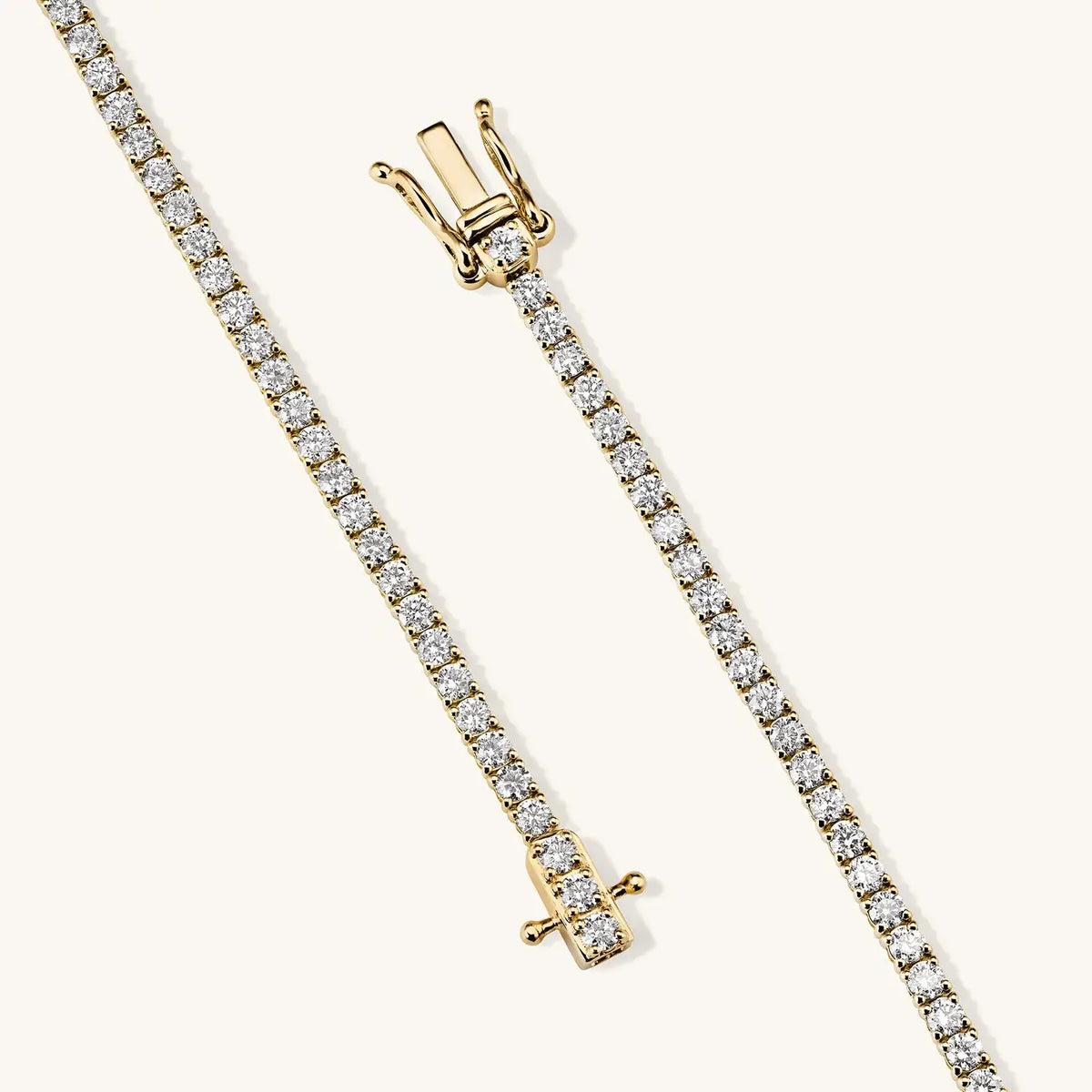 Pulsera Tenis de Moissanita 2mm