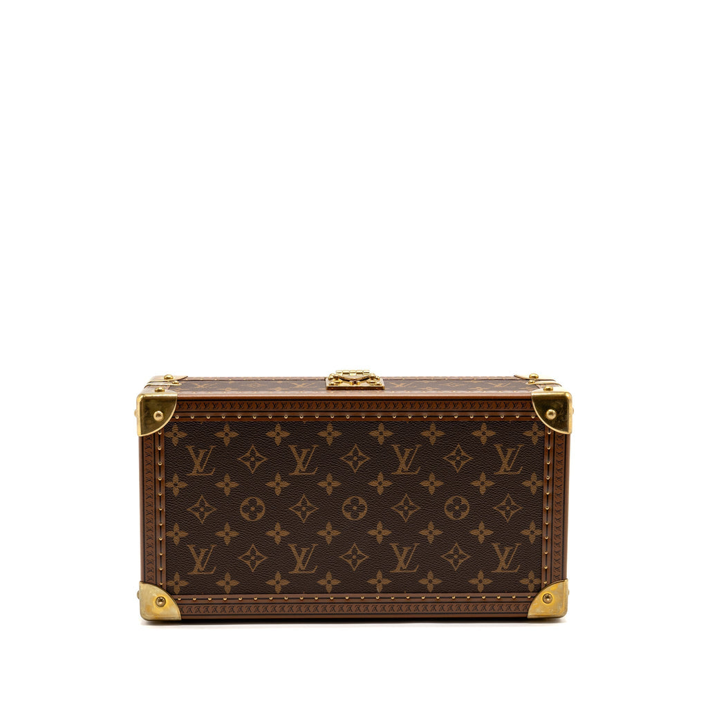 LOUIS VUITTON COFFRET 8 MONTRES MONOGRAM CANVAS / ROUGE FUSION GHW