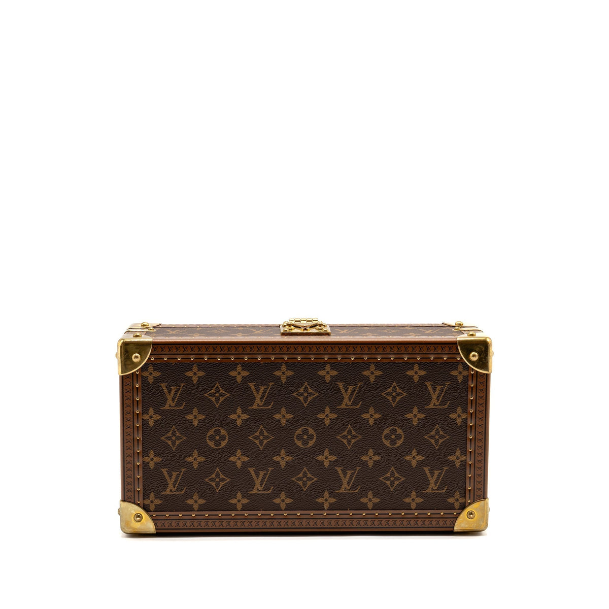 LOUIS VUITTON COFFRET 8 MONTRES MONOGRAM CANVAS / ROUGE FUSION GHW