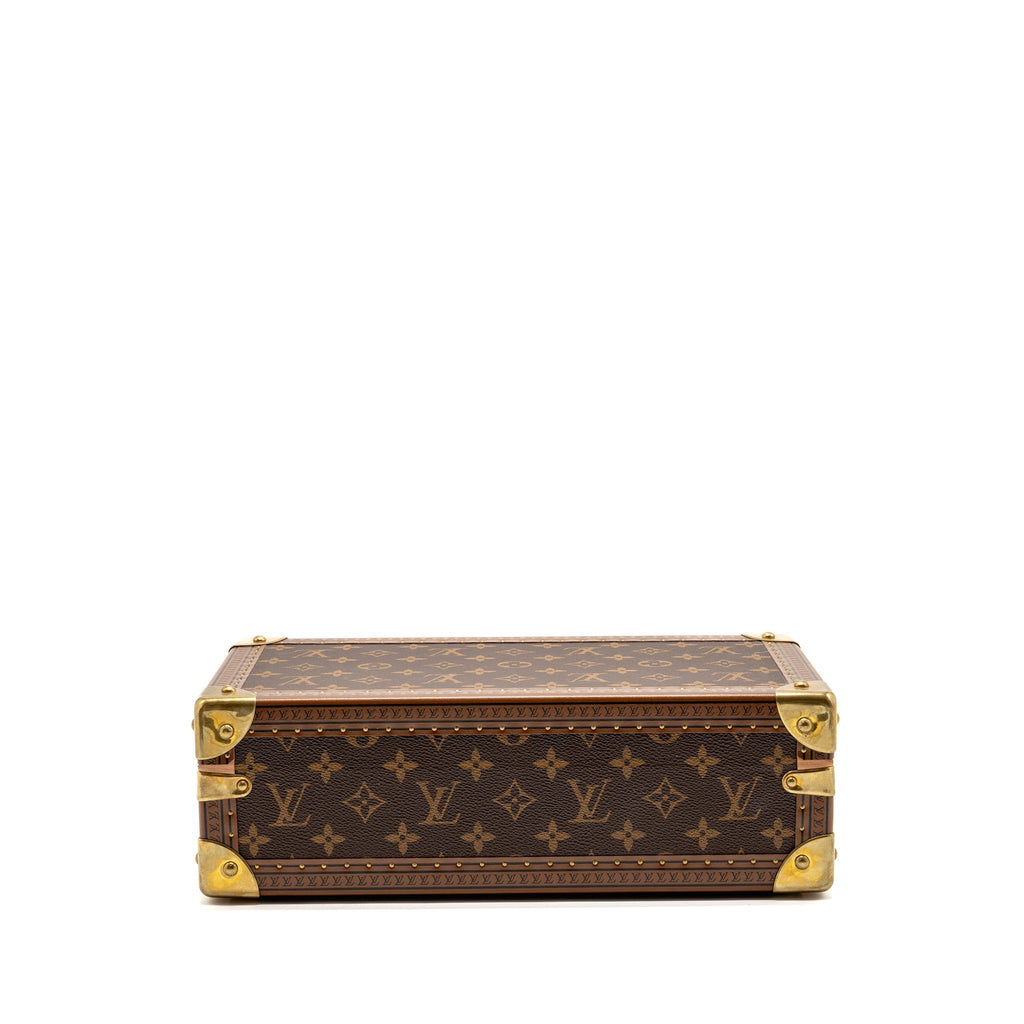 LOUIS VUITTON COFFRET 8 MONTRES MONOGRAM CANVAS / ROUGE FUSION GHW