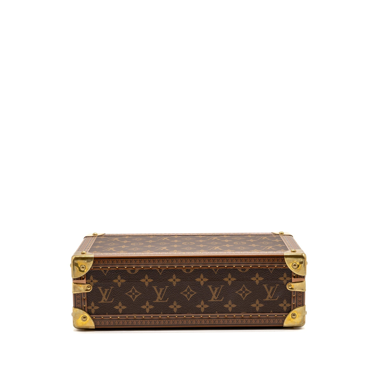 LOUIS VUITTON COFFRET 8 MONTRES MONOGRAM CANVAS / ROUGE FUSION GHW