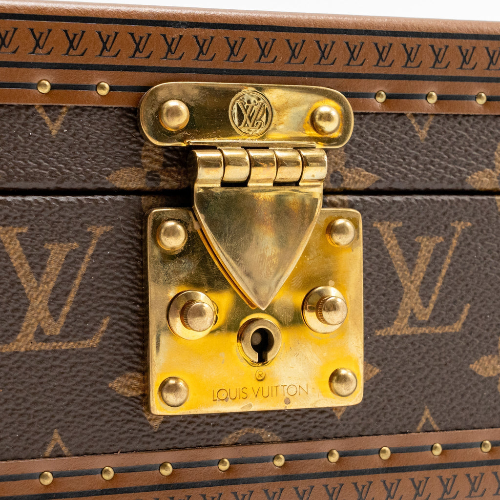 LOUIS VUITTON COFFRET 8 MONTRES MONOGRAM CANVAS / ROUGE FUSION GHW