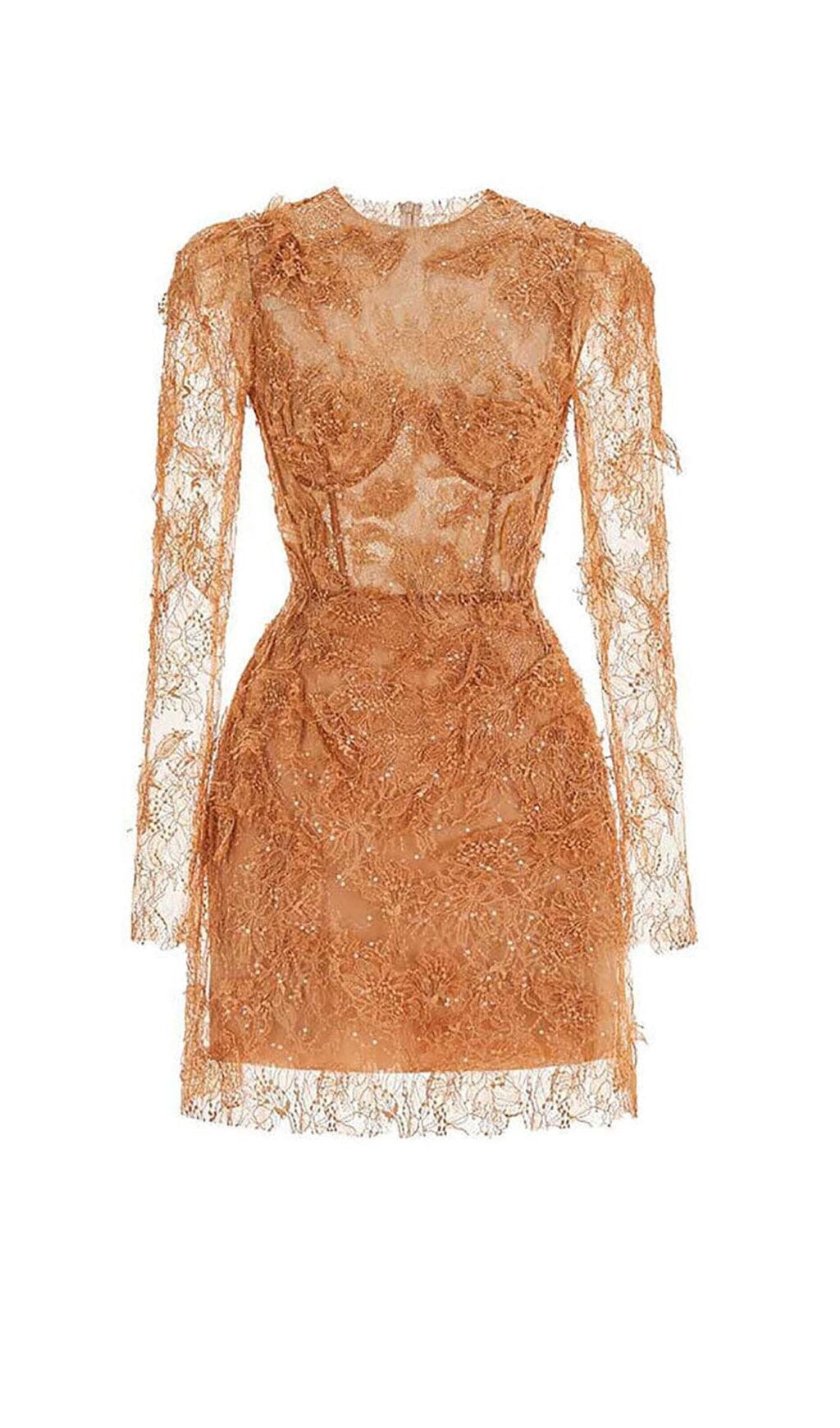 Vestido Midi Bordado Floral