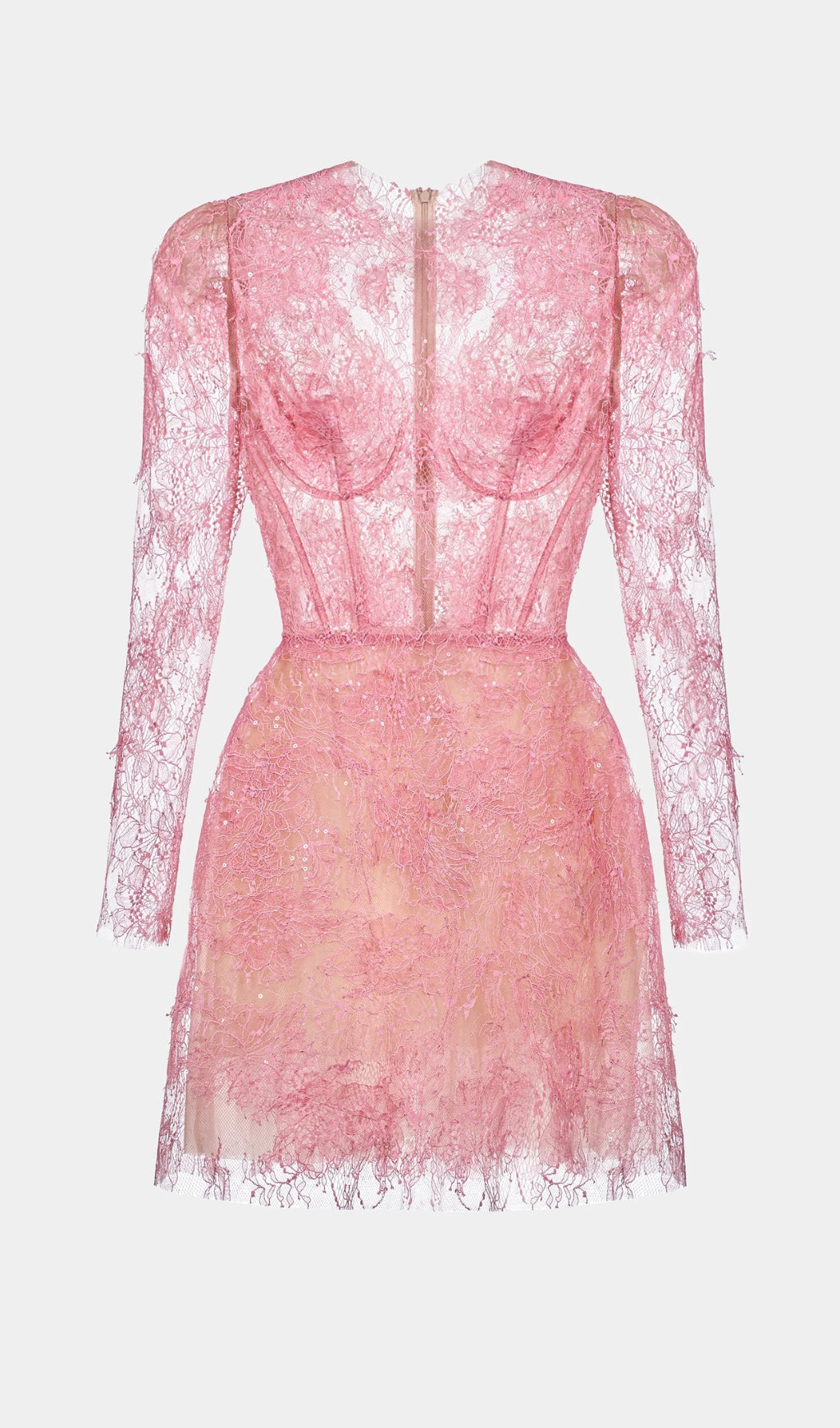 Vestido Midi Bordado Floral
