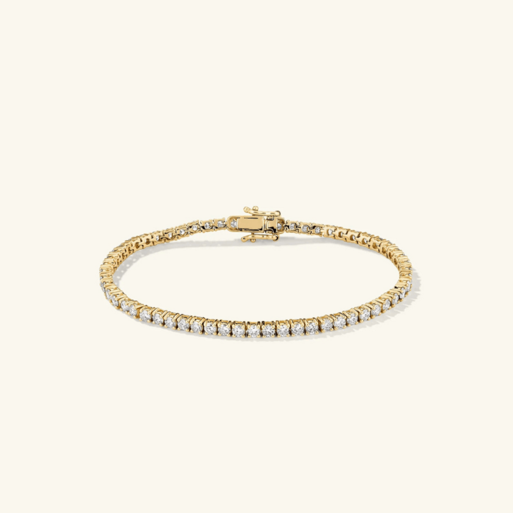 Pulsera Tenis de Moissanita 3mm