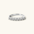 Anillo Media Alianza de Moissanita 3mm