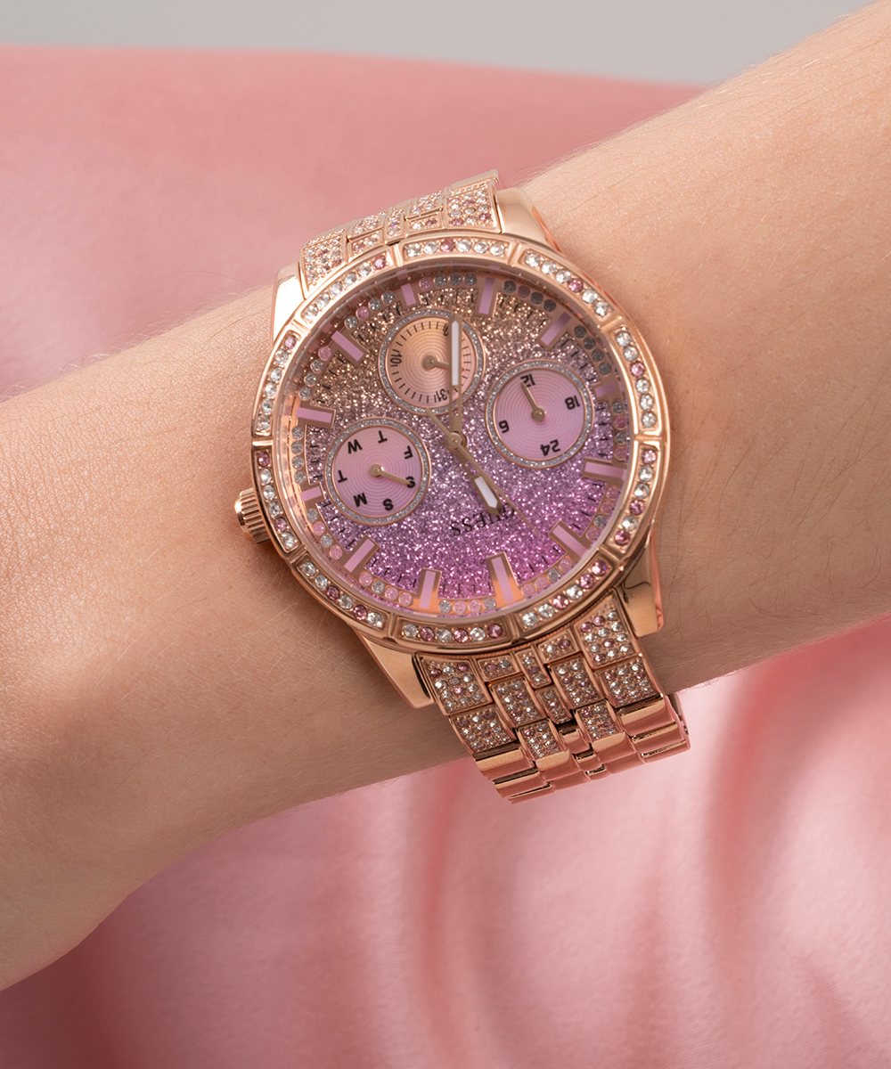 Reloj Multifunción Oro Rosa