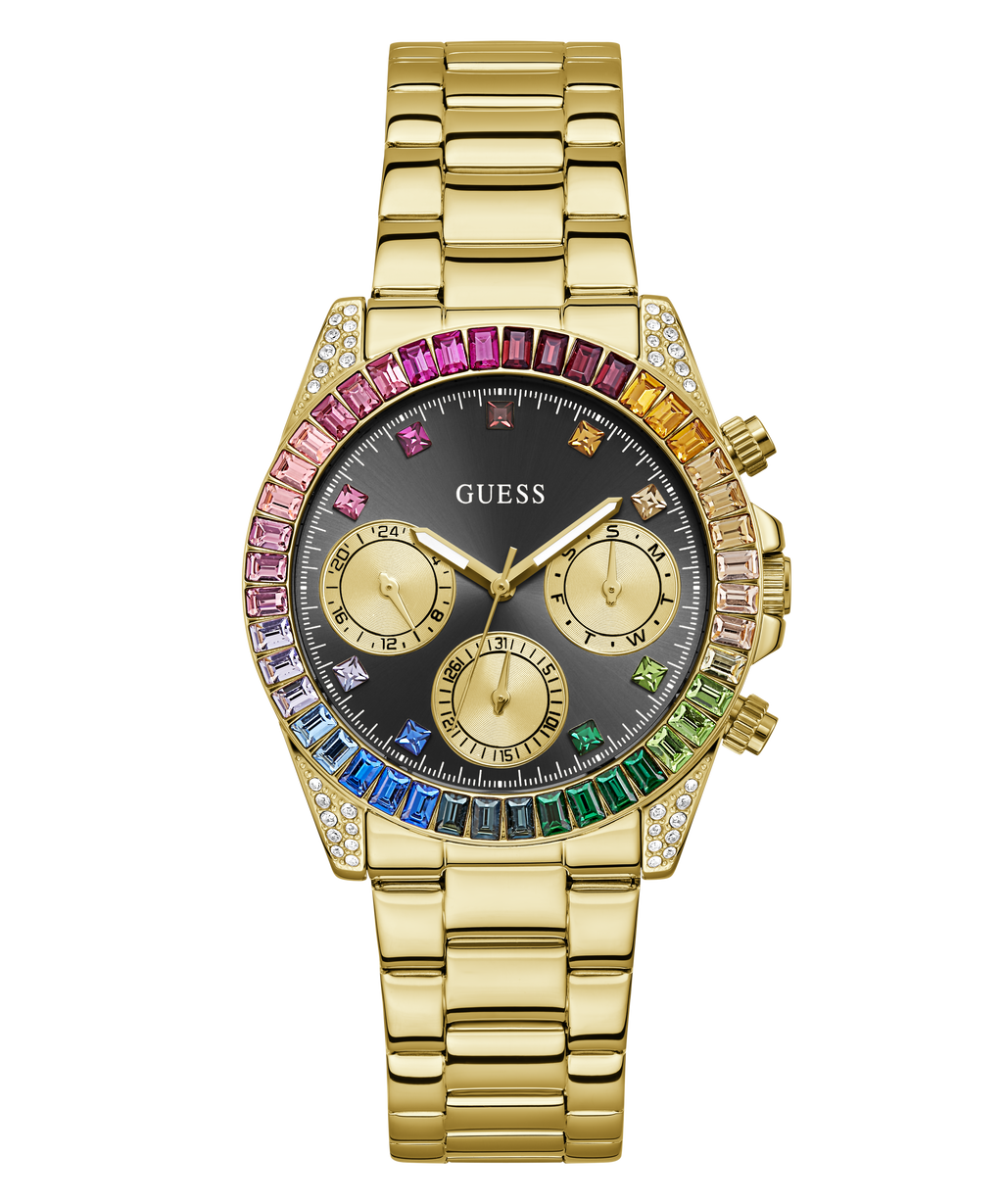 Reloj Multifunción Dorado