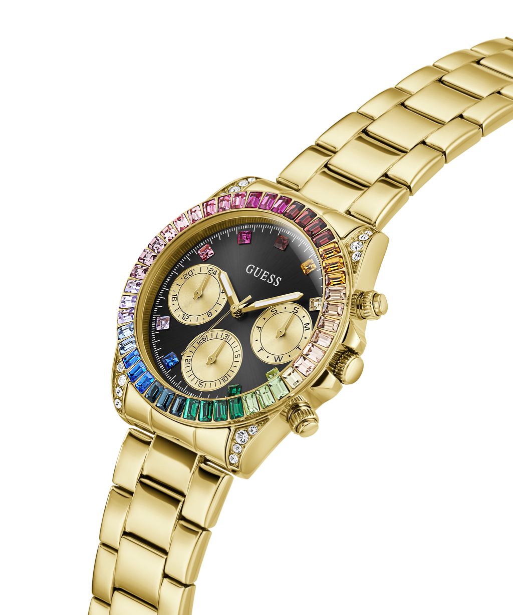 Reloj Multifunción Dorado