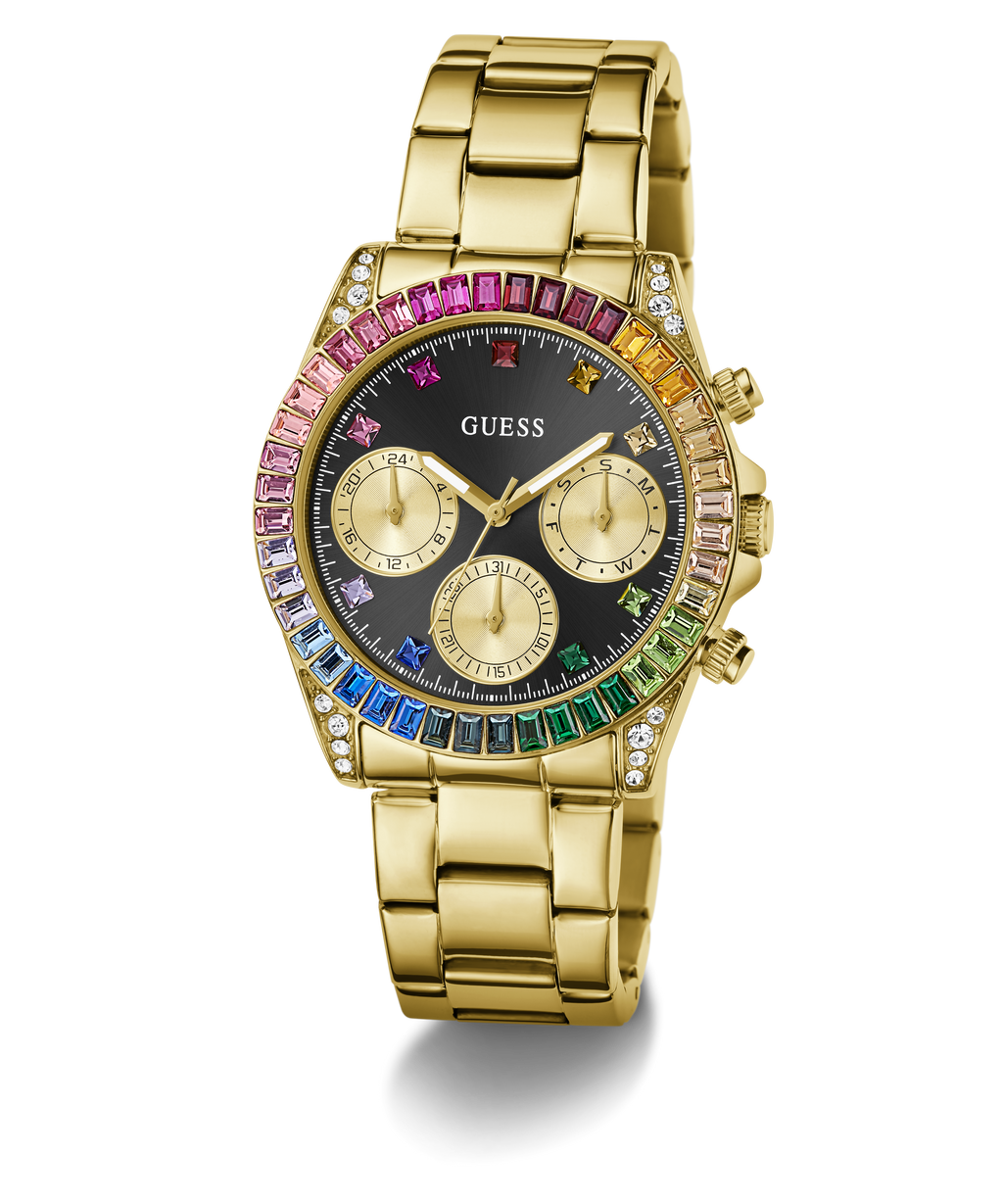 Reloj Multifunción Dorado