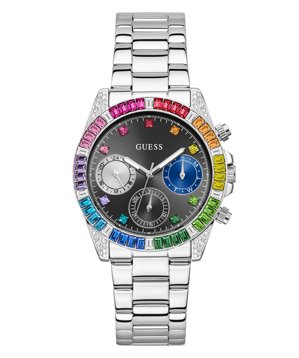 Reloj Multifunción Plateado