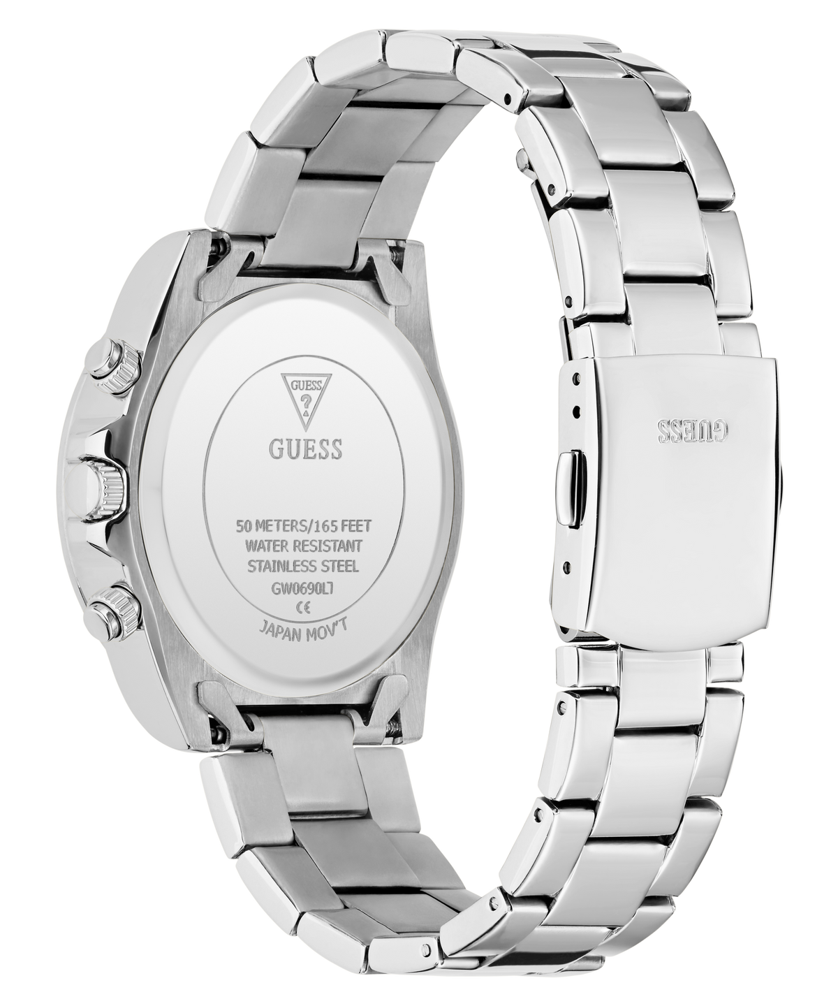 Reloj Multifunción Plateado