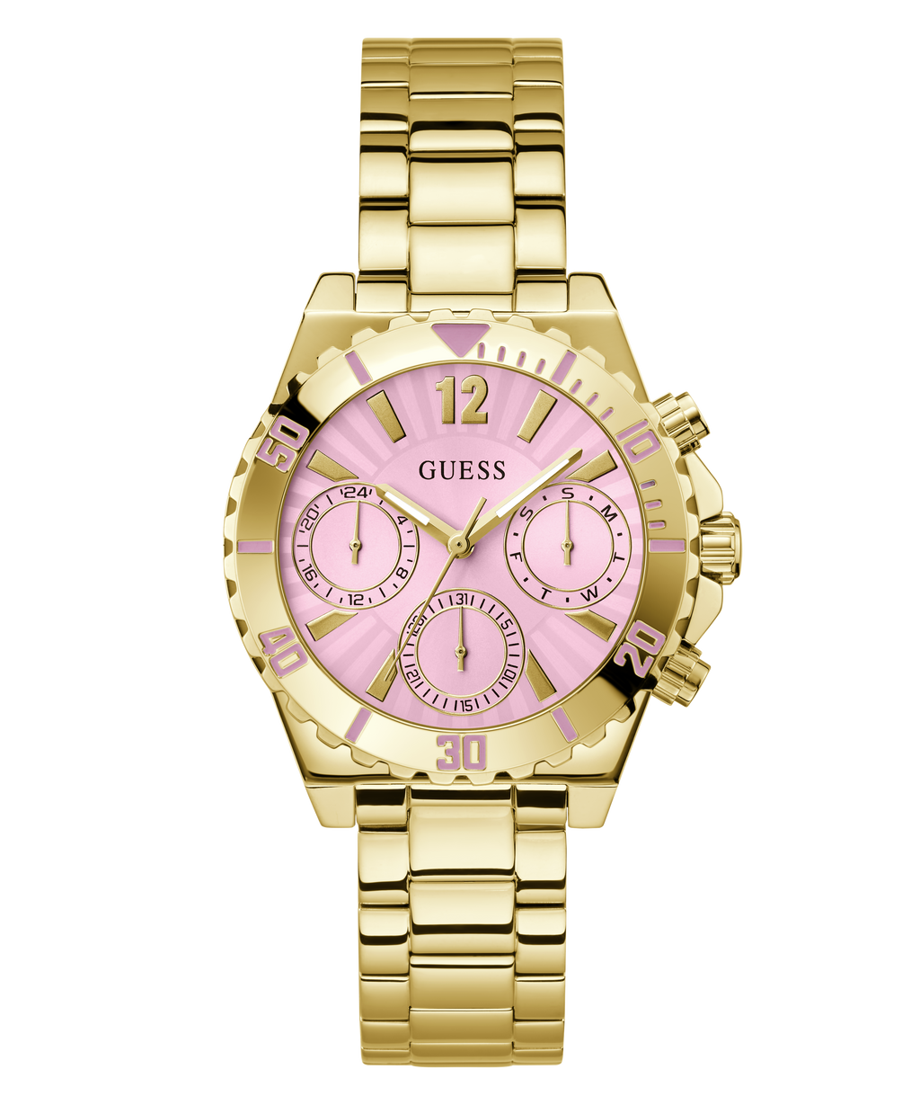 Reloj Multifunción Dorado
