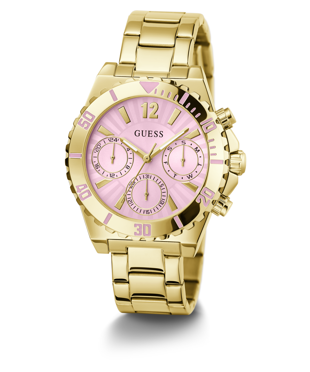 Reloj Multifunción Dorado