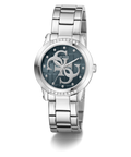 Reloj Analógico Plateado