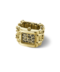 Reloj Analógico Dorado Estilo Mod