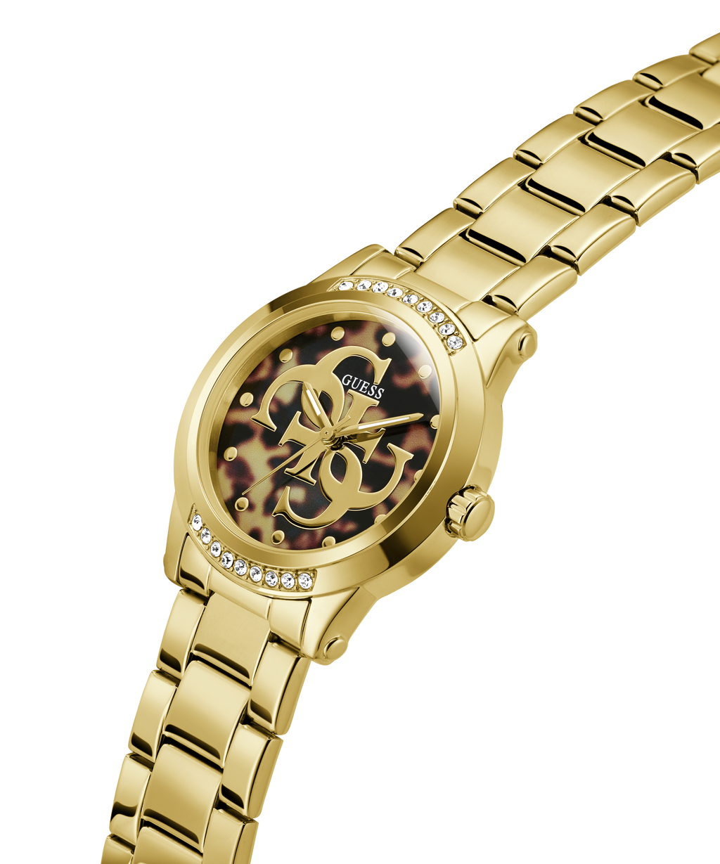 Reloj Analógico Dorado