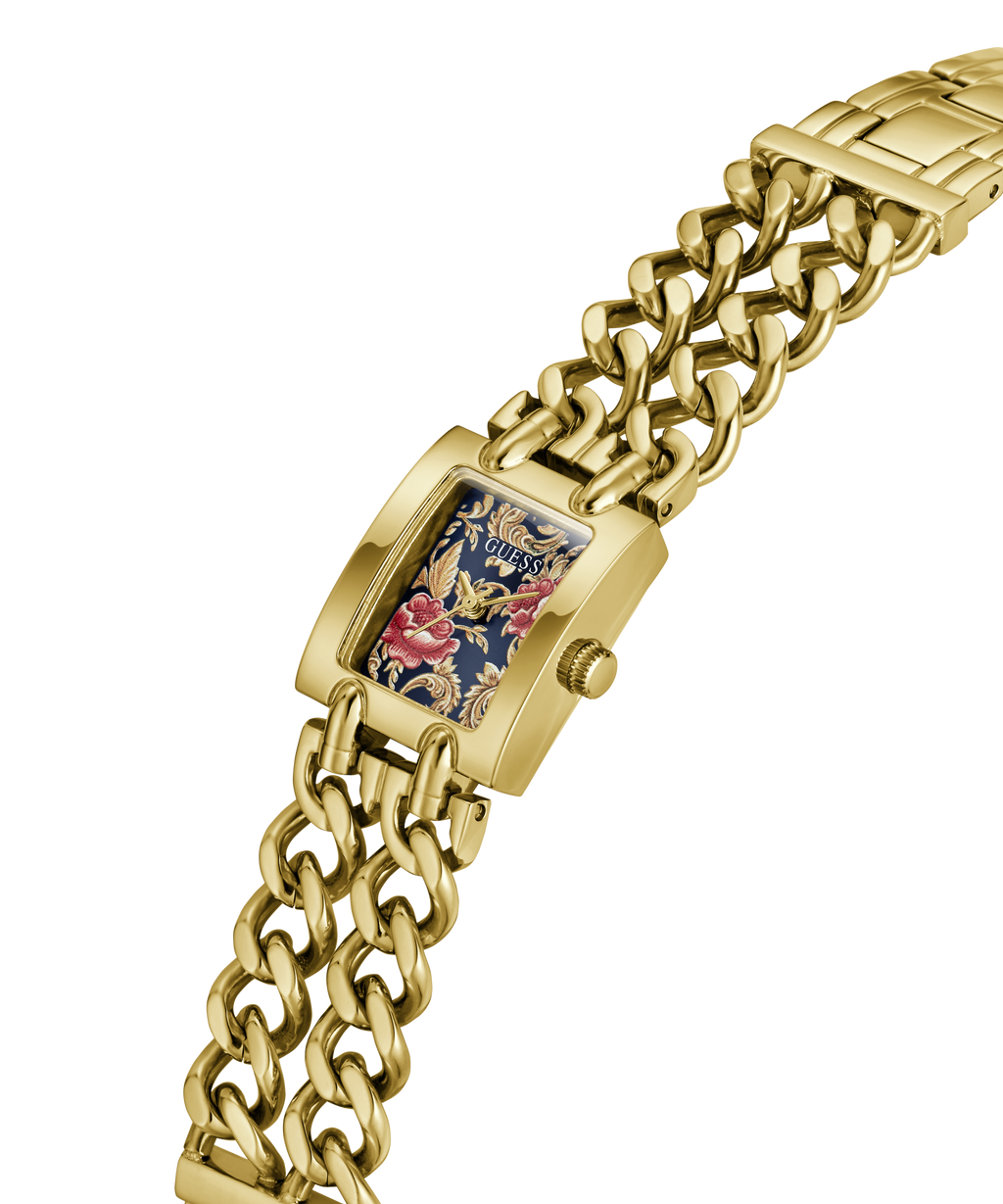 Reloj Analógico Dorado Mod Mini