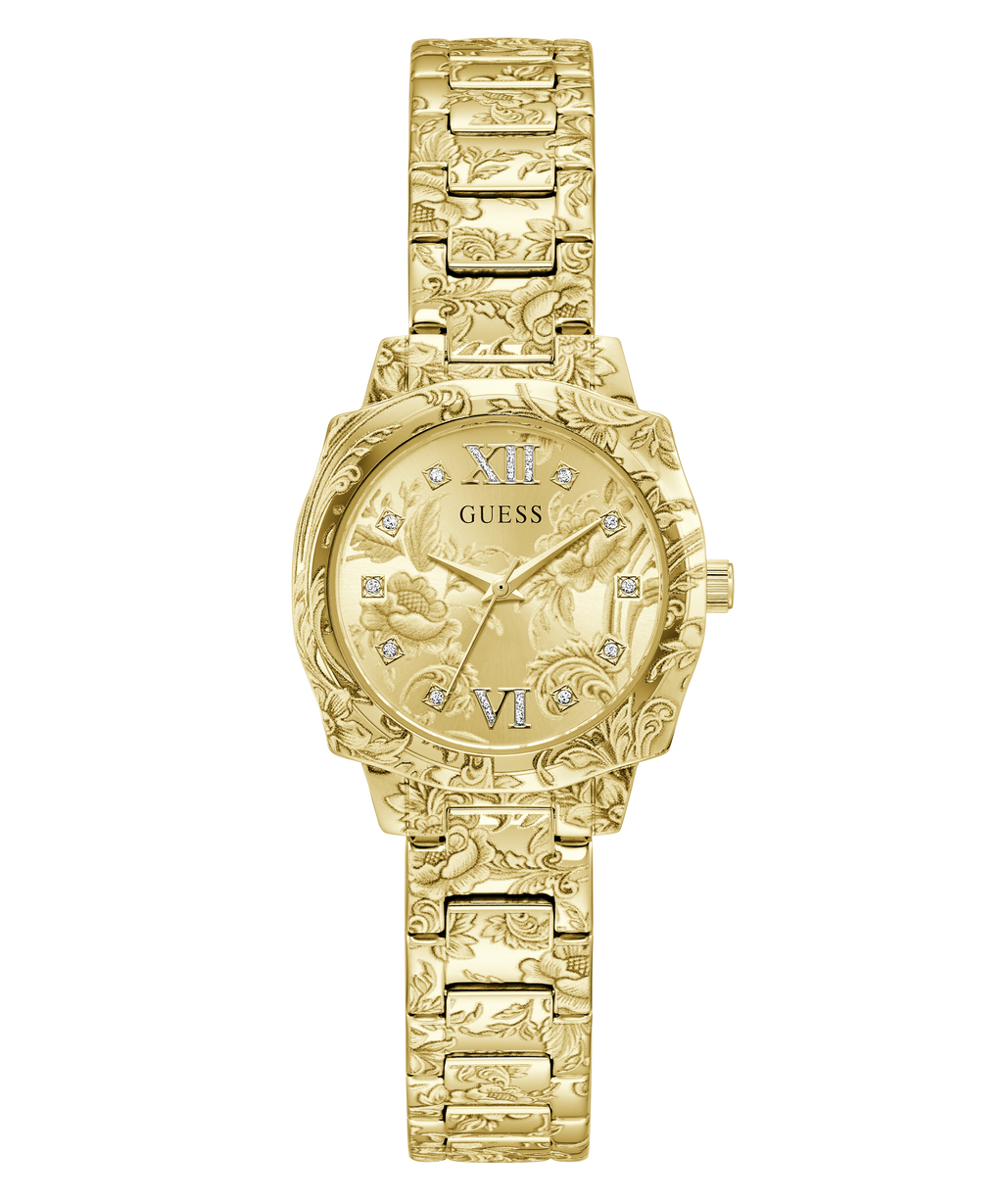 Reloj Analógico Dorado