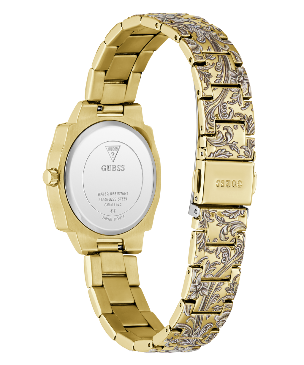 Reloj Analógico Dorado