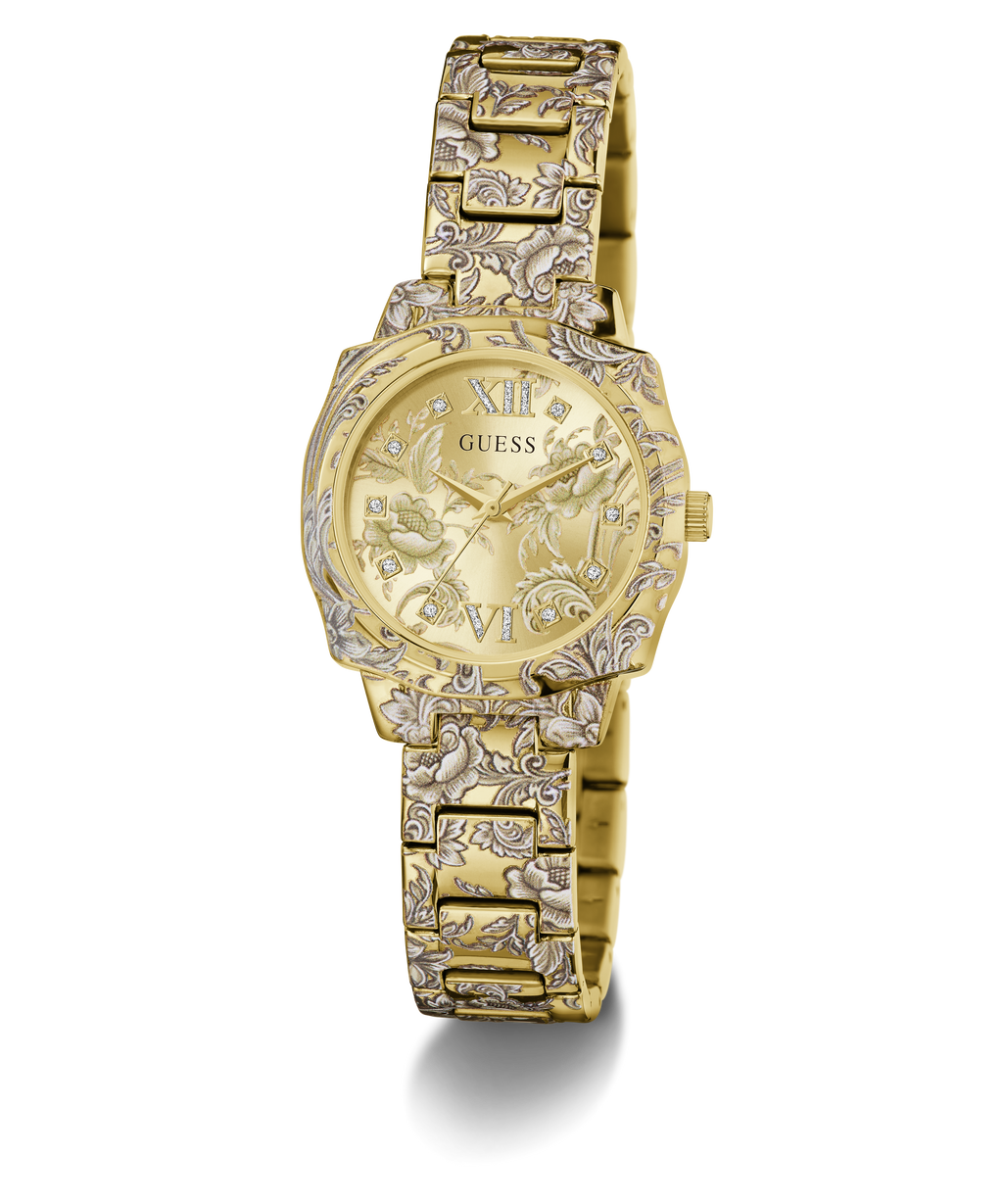 Reloj Analógico Dorado