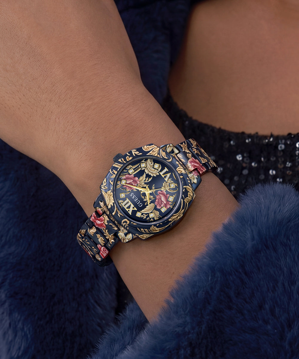 Reloj Analógico Azul