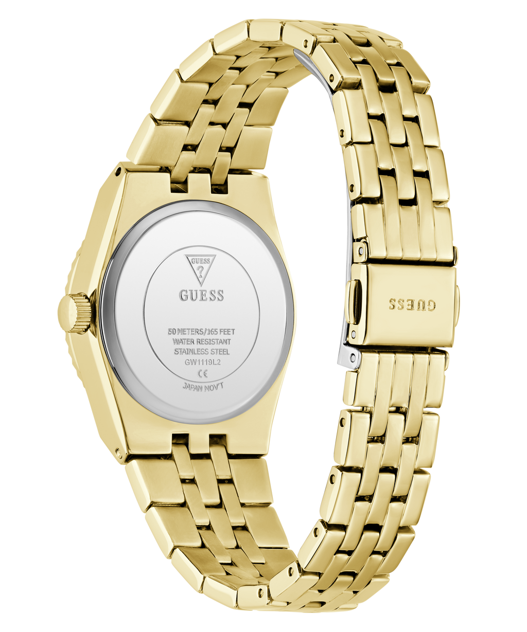 Reloj Dorado con Calendario