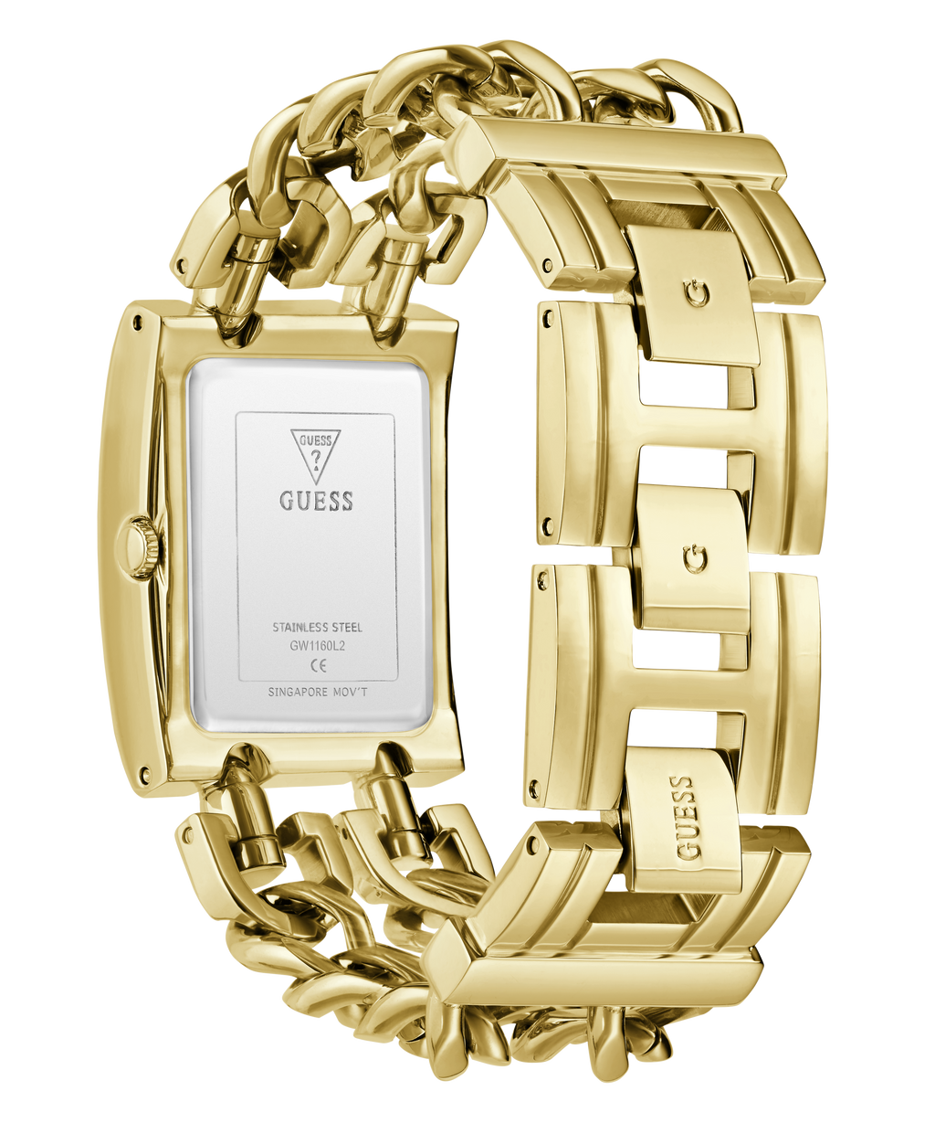 Reloj Analógico Dorado Estilo Mod