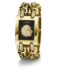Reloj Analógico Dorado Estilo Mod